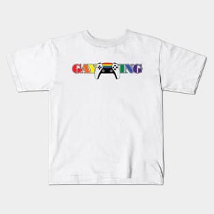 Gay Gaming Pride Kids T-Shirt